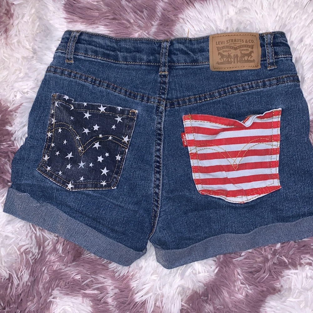 High Rise Shorty Shorts - Picture 2 of 4